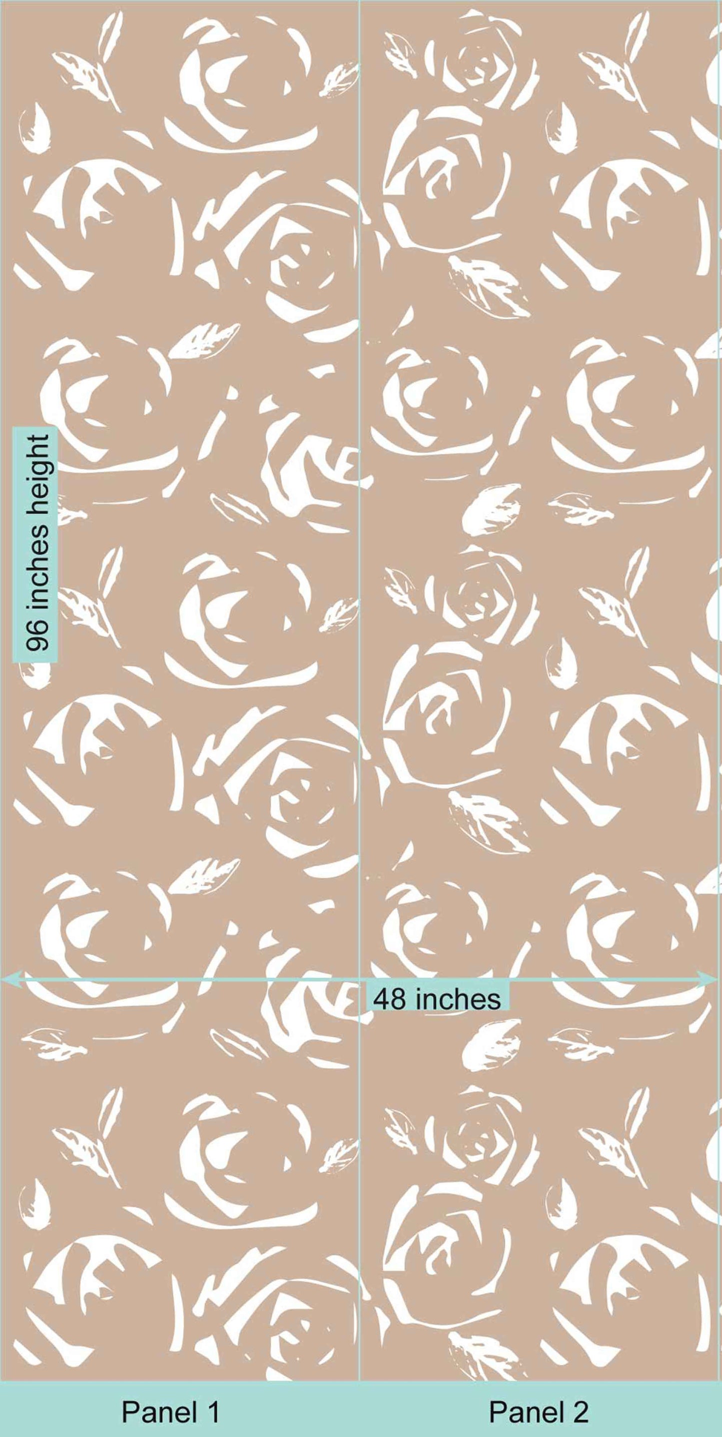 Rose Wallpaper, flower Wall, Abstract wallpaper, Contemporary Mural, Pink, Black and white, Peel and Stick Wallpaper, Adhesive, Rose Wall, M157