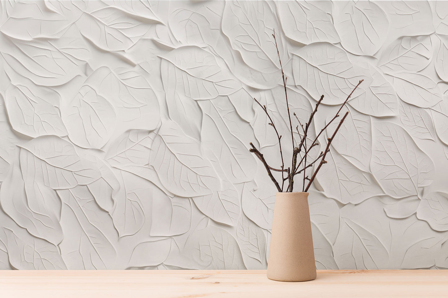 Peel and Stick Modern Wallpaper Contemporary Organic Color Mural Peel and Stick Wall Art Plaster White Wallpaper Unique Wall Art Custom Size 171